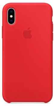 Чехол для iPhone X Apple Silicone Product Red Чехол для iPhone X Apple Silicone Product Red